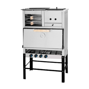 Horno 8 Pizzas c/ Plancha y Panchera - 019