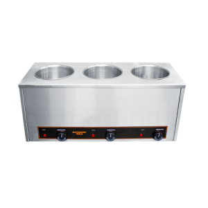 MANTENEDOR DE SALSAS/CHOCOLATERA 3 CILINDROS 4 Lts c/u