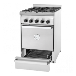 Cocina Profesional - Multi Gas con parrilla - 55 cm - 516MGP