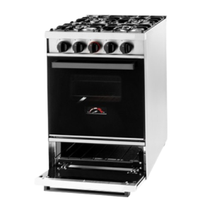 Cocina 535VG - 4 Hornallas / Puerta de vidrio / Grill