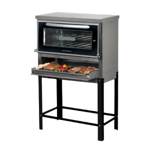 Horno 6 Pizzas - Parrilla S/ Humo - Puerta vidrio - 667V