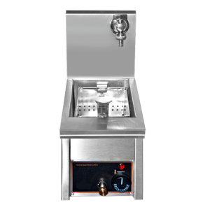 Cuccipasta eléctrica 8 litros c/desagote – 2Kw.