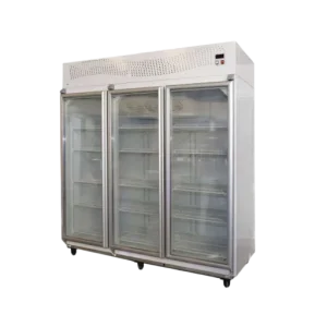 BTF 130 Exhibidora vertical de baja temperatura, 3 puertas