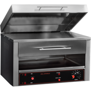 PARRILLA / GRILL INFRARROJO CON MANTENEDOR CALEFACCIONADO