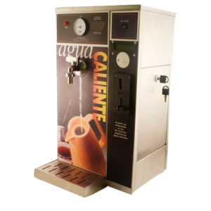 DISPENSER DE AGUA CALIENTE CON MONEDERO