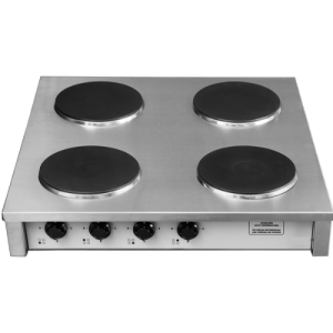 ANAFE ELÉCTRICO DE 4 HORNALLAS – 1,5 kW c/u