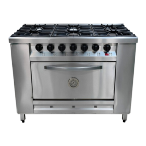 Cocina Industrial con Horno Modelo 2/75 - 6 Hornallas